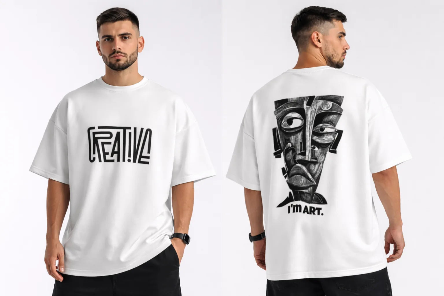 Creative Art Fusion Tee
