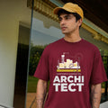 Architect Maroon Tee