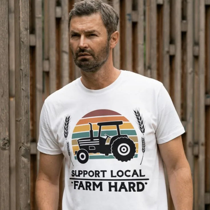 Support Local Farm Hard Tee